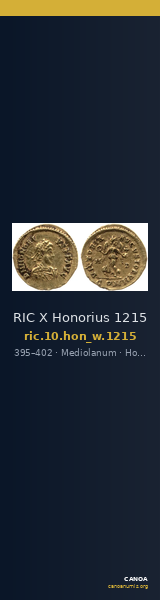 RIC X Honorius 1215 — CANOA