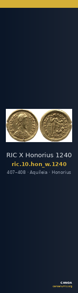 RIC X Honorius 1240 — CANOA