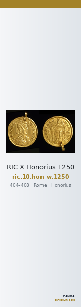 RIC X Honorius 1250 — CANOA