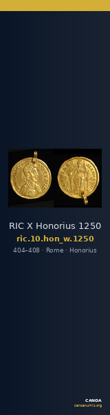 RIC X Honorius 1250 — CANOA