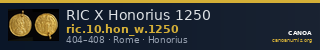 RIC X Honorius 1250 — CANOA