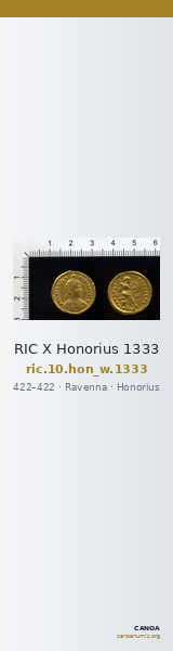 RIC X Honorius 1333 — CANOA