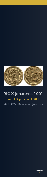 RIC X Johannes 1901 — CANOA