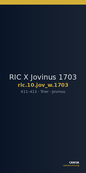 RIC X Jovinus 1703 — CANOA