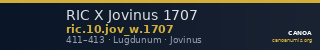 RIC X Jovinus 1707 — CANOA