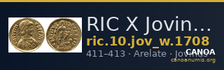 RIC X Jovinus 1708 — CANOA
