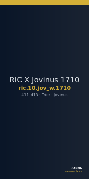 RIC X Jovinus 1710 — CANOA