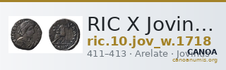 RIC X Jovinus 1718 — CANOA