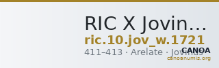 RIC X Jovinus 1721 — CANOA