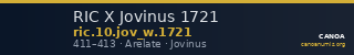 RIC X Jovinus 1721 — CANOA