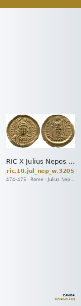 RIC X Julius Nepos 3205 — CANOA