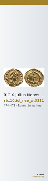 RIC X Julius Nepos 3211 — CANOA