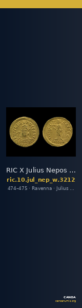 RIC X Julius Nepos 3212 — CANOA