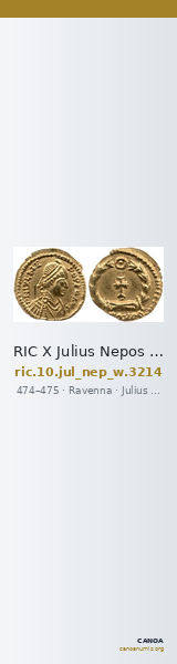 RIC X Julius Nepos 3214 — CANOA