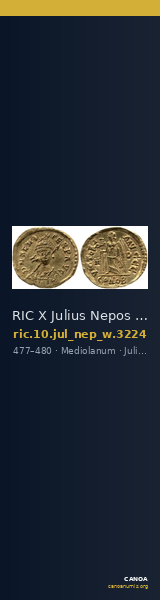 RIC X Julius Nepos 3224 — CANOA