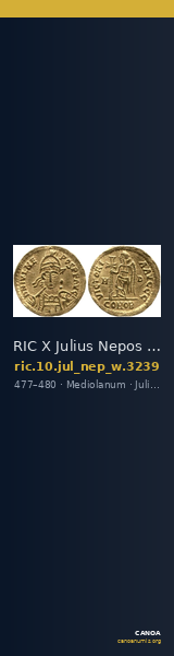 RIC X Julius Nepos 3239 — CANOA