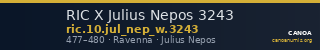 RIC X Julius Nepos 3243 — CANOA