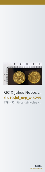 RIC X Julius Nepos 3245 — CANOA
