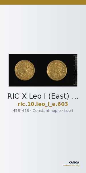 RIC X Leo I (East) 603 — CANOA