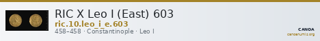 RIC X Leo I (East) 603 — CANOA