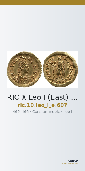 RIC X Leo I (East) 607 — CANOA