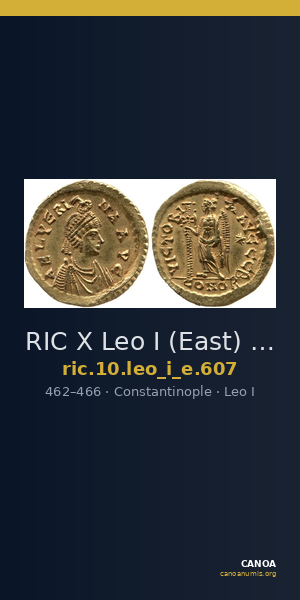 RIC X Leo I (East) 607 — CANOA