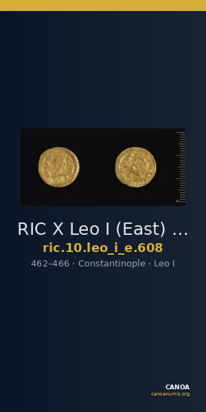 RIC X Leo I (East) 608 — CANOA