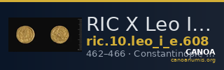 RIC X Leo I (East) 608 — CANOA