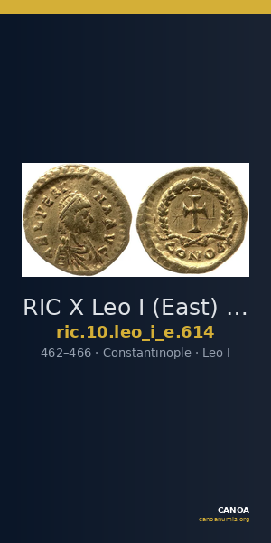 RIC X Leo I (East) 614 — CANOA