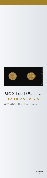 RIC X Leo I (East) 615 — CANOA