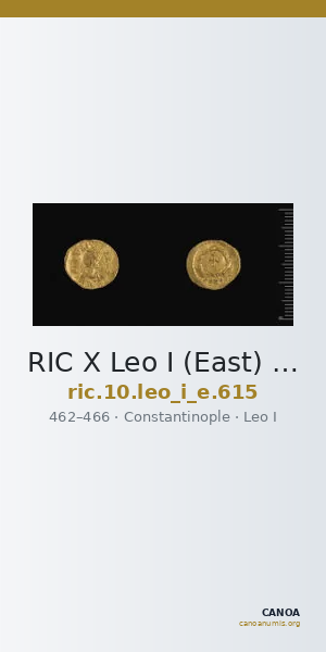 RIC X Leo I (East) 615 — CANOA