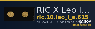RIC X Leo I (East) 615 — CANOA