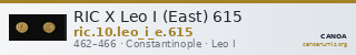 RIC X Leo I (East) 615 — CANOA