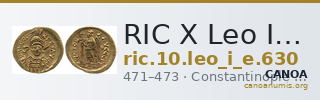 RIC X Leo I (East) 630 — CANOA