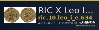 RIC X Leo I (East) 634 — CANOA