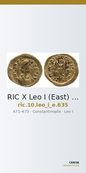 RIC X Leo I (East) 635 — CANOA