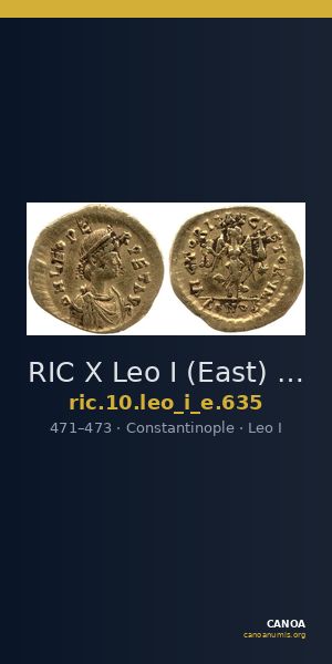 RIC X Leo I (East) 635 — CANOA