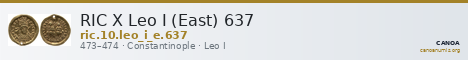 RIC X Leo I (East) 637 — CANOA