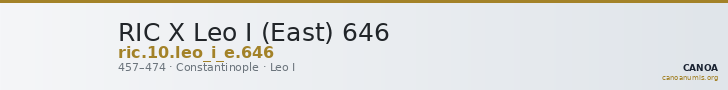 RIC X Leo I (East) 646 — CANOA