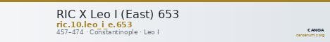 RIC X Leo I (East) 653 — CANOA