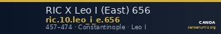 RIC X Leo I (East) 656 — CANOA