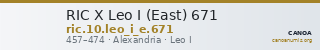 RIC X Leo I (East) 671 — CANOA