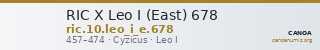 RIC X Leo I (East) 678 — CANOA