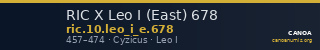 RIC X Leo I (East) 678 — CANOA