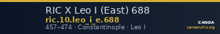 RIC X Leo I (East) 688 — CANOA