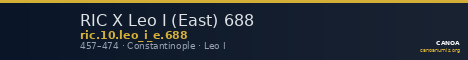 RIC X Leo I (East) 688 — CANOA