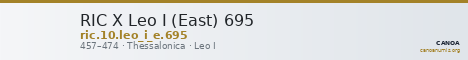 RIC X Leo I (East) 695 — CANOA