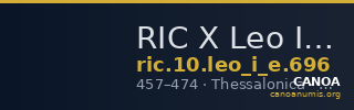 RIC X Leo I (East) 696 — CANOA