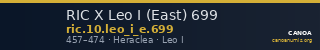RIC X Leo I (East) 699 — CANOA