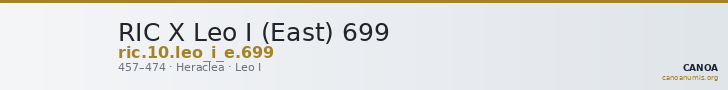 RIC X Leo I (East) 699 — CANOA